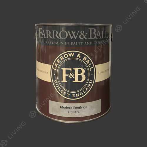 картинка Краска Farrow&Ball Modern Emulsion цвет Pitch Black №256 от LIVING