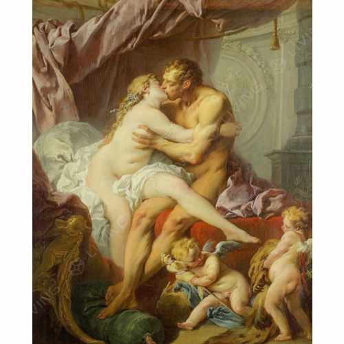 Фреска Affresco, коллекция Фрески и фотообои, арт. Francois Boucher Hercules and Omphale Россия