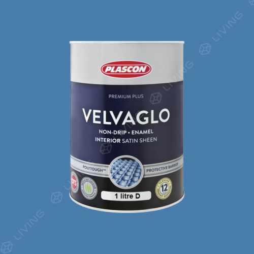 картинка Краска Plascon VELVAGLO WB цвет Dover Cliffs арт.B7-B1-2 от LIVING