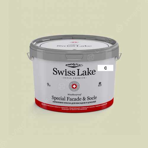 картинка Краска Swiss Lake Special Faсade & Socle цвет memoir №2594 от LIVING