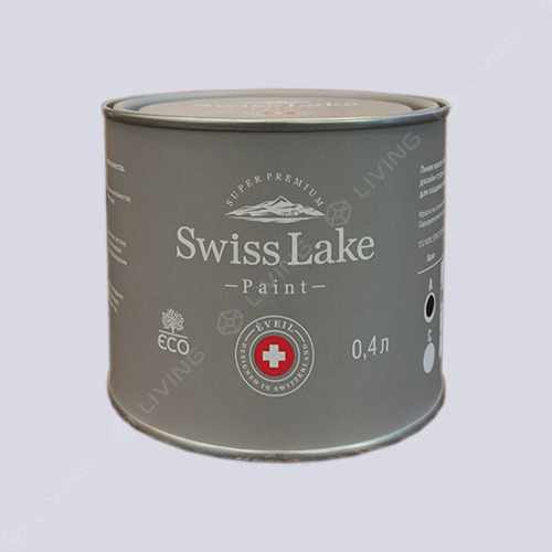 картинка Краска Swiss Lake Wall Comfort 7 цвет lilac snow №1810 от LIVING