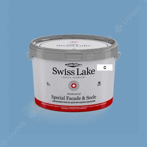 картинка Краска Swiss Lake Special Faсade & Socle цвет AMERICANA №2106 от LIVING