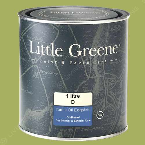 картинка Краска Little Greene Toms Oil Eggshell цвет Boxington №84 от LIVING