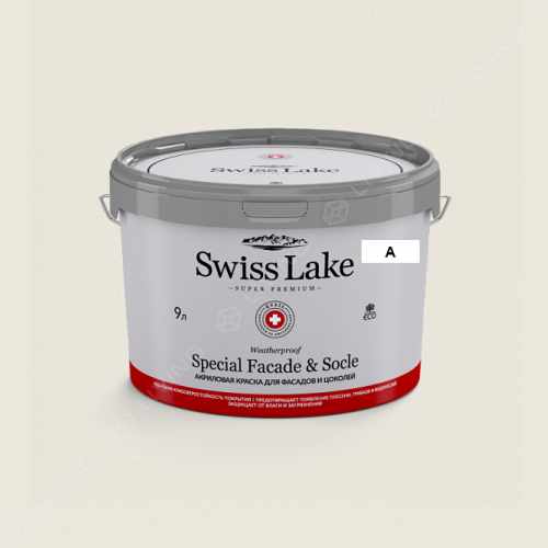 картинка Краска Swiss Lake Special Faсade & Socle цвет misty air №552 от LIVING
