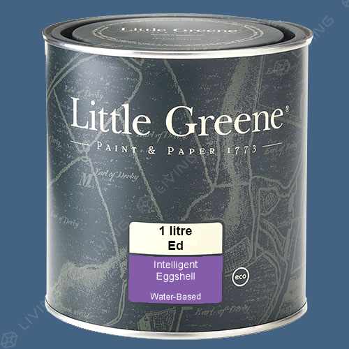 картинка Краска Little Greene Intelligent Eggshell (Acrylic Eggshell) цвет Woad №251 от LIVING