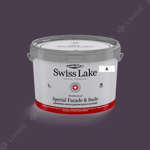 картинка Краска Swiss Lake Special Faсade & Socle цвет purple plumeria №1859 от LIVING