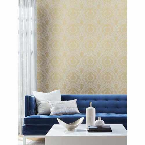 картинка Обои флизелиновые York, коллекция Damask Resource Library, арт. DM4903, США от LIVING