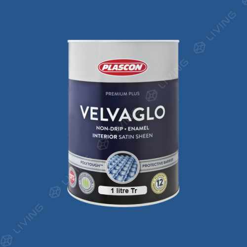 картинка Краска Plascon VELVAGLO WB цвет Twilight Sky арт.P1-B1-1 от LIVING