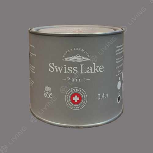 картинка Краска Swiss Lake Wall Comfort 7 цвет black iron  №3015 от LIVING