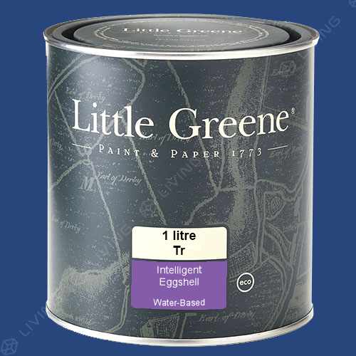 картинка Краска Little Greene Intelligent Eggshell (Acrylic Eggshell) цвет Smalt №255 от LIVING