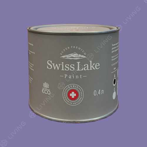 картинка Краска Swiss Lake Wall Comfort 7 цвет Blueberry №1843 от LIVING