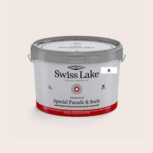 картинка Краска Swiss Lake Special Faсade & Socle цвет horseradish №462 от LIVING