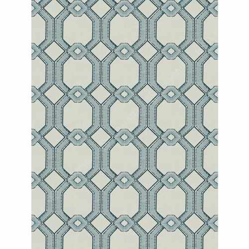 Ткань Fabricut, коллекция: Chromatics Vol. XXVI (4 Books) Azure, арт. Inhotim/Delft, Индия