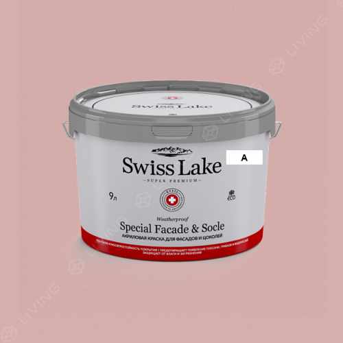 картинка Краска Swiss Lake Special Faсade & Socle цвет heather pink №1556 от LIVING