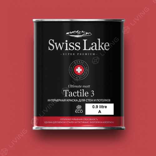 картинка Краска Swiss Lake Tactile 3 цвет Flamenco №1431 от LIVING