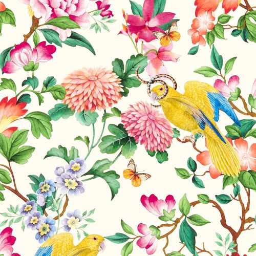 картинка Обои Clarke & Clarke, коллекция Botanical Wonders Wallpaper, арт. W0130/02, Великобритания от LIVING