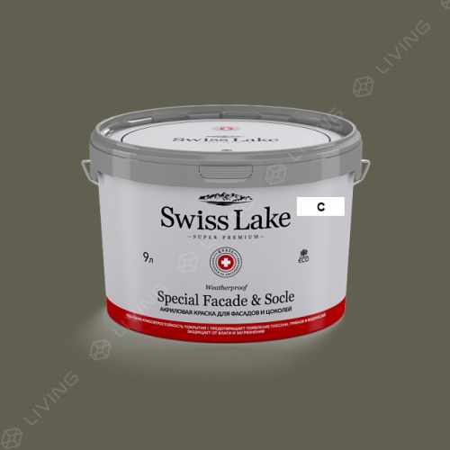 картинка Краска Swiss Lake Special Faсade & Socle цвет Pickles №2565 от LIVING