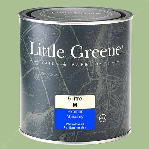 картинка Краска Little Greene Exterior Masonry цвет Pea Green №91 от LIVING