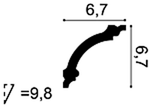 картинка Карниз Orac decor, арт. CB511N от LIVING