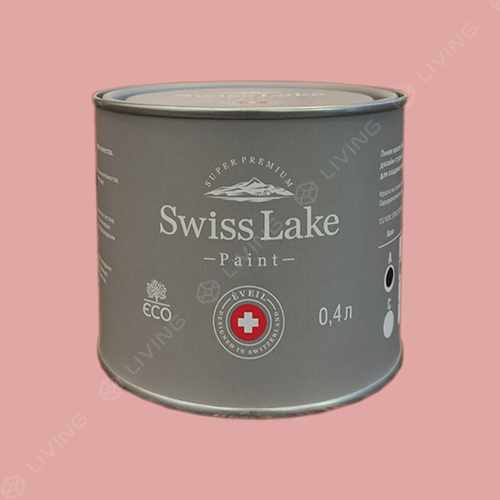 картинка Краска Swiss Lake Wall Comfort 7 цвет  watermelon ice №1330 от LIVING