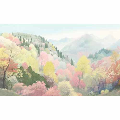 Панно Affresco, коллекция Wallpaper part III Forest, арт. AF2318-COL1, Россия