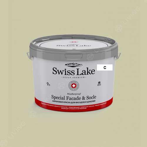 картинка Краска Swiss Lake Special Faсade & Socle цвет Helping Hand №2678 от LIVING