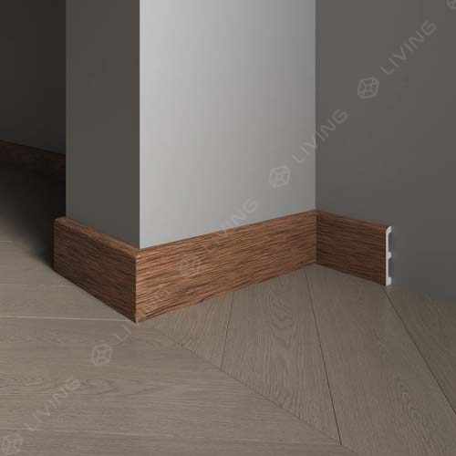 Плинтус Decor-Dizayn, коричневый, арт. 706-83SH, коллекция Плинтусы 706, 240 х 8 х 1,3 см. Россия