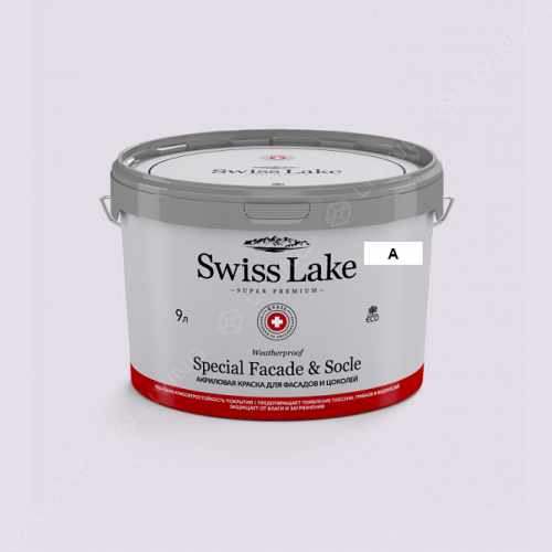 картинка Краска Swiss Lake Special Faсade & Socle цвет perfume of lilac №1821 от LIVING