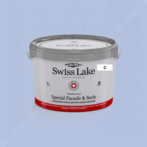 картинка Краска Swiss Lake Special Faсade & Socle цвет victorian trim №1933 от LIVING