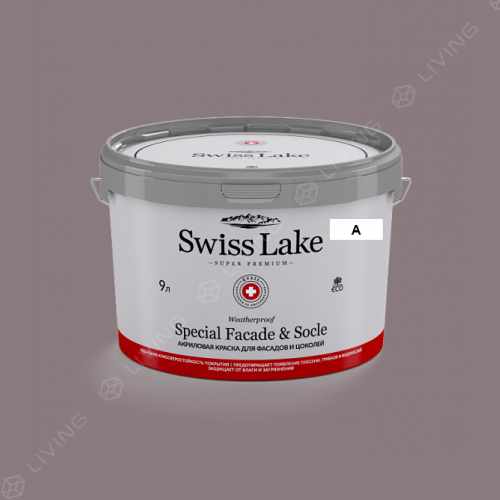 картинка Краска Swiss Lake Special Faсade & Socle цвет FERRIS WHEEL №1754 от LIVING