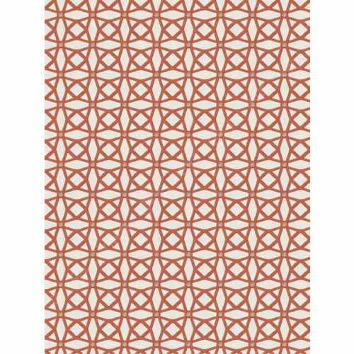 Ткань Fabricut, коллекция: Natural Nuances (5 Books) Sedona, арт. Tension Lattice/Persimmon, Индия