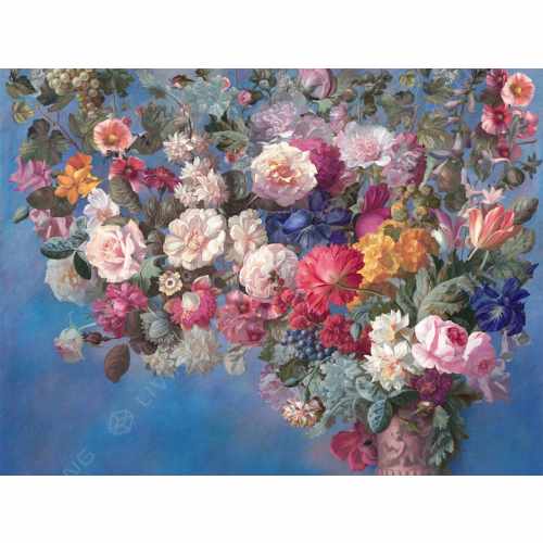 картинка Фреска Affresco, коллекция Цветариум, арт. Still Life with Flowers Color 3 Россия от LIVING