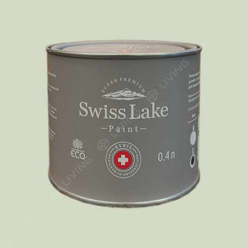 картинка Краска Swiss Lake Wall Comfort 7 цвет prasiolite №2631 от LIVING