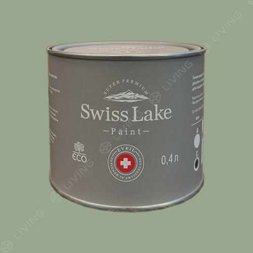 картинка Краска Swiss Lake Wall Comfort 7 цвет Spring Sprout №2686 от LIVING