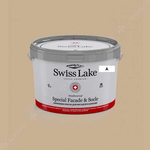 картинка Краска Swiss Lake Special Faсade & Socle цвет fall harvest №878 от LIVING