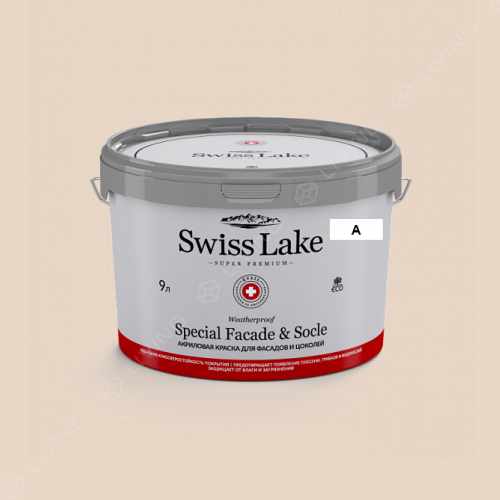 картинка Краска Swiss Lake Special Faсade & Socle цвет beige petal №523 от LIVING