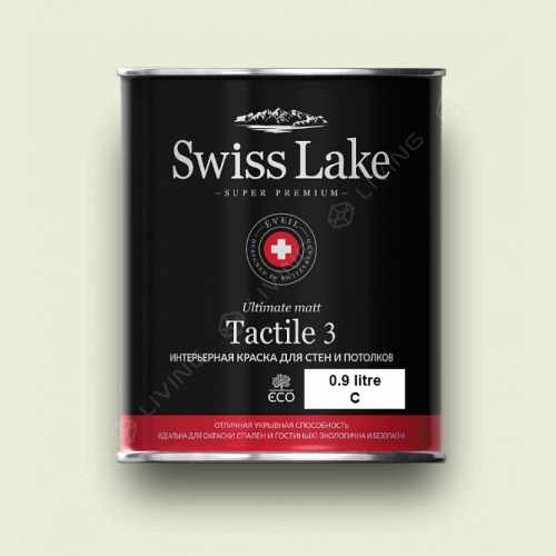 картинка Краска Swiss Lake Tactile 3 цвет butter №2579 от LIVING