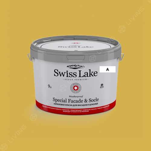картинка Краска Swiss Lake Special Faсade & Socle цвет Daked Pumpkin №985 от LIVING
