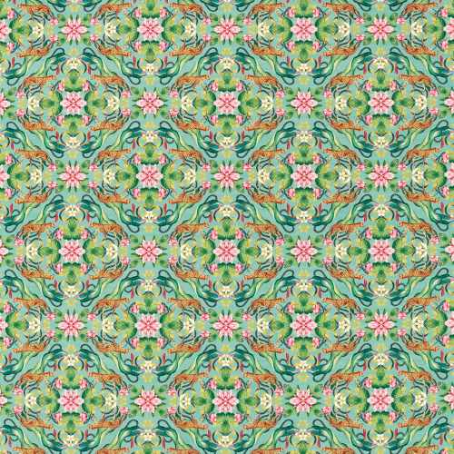 Ткань Clarke & Clarke коллекция Botanical Wonders Fabric, арт. F1601/01
