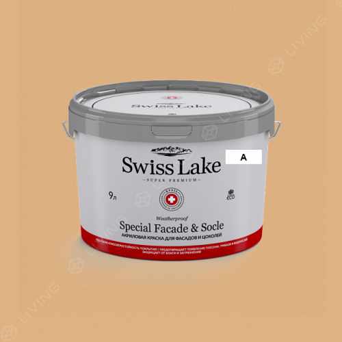 картинка Краска Swiss Lake Special Faсade & Socle цвет FALL LEAF №1147 от LIVING