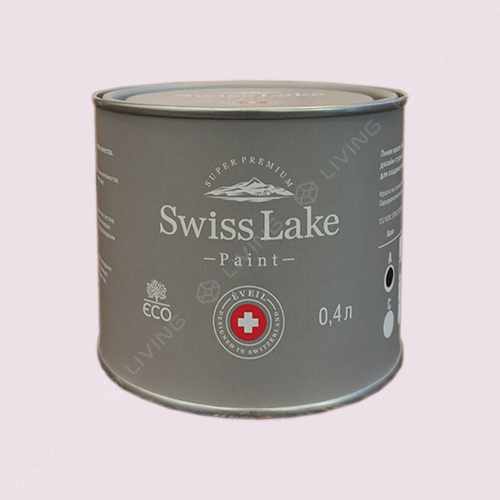 картинка Краска Swiss Lake Wall Comfort 7 цвет SILK SHEETS №1653 от LIVING