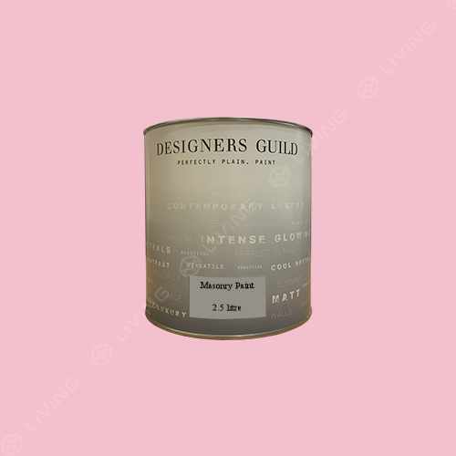 картинка Краска Designers Guild Masonry Paint цвет DIANTHUS PINK №132 от LIVING