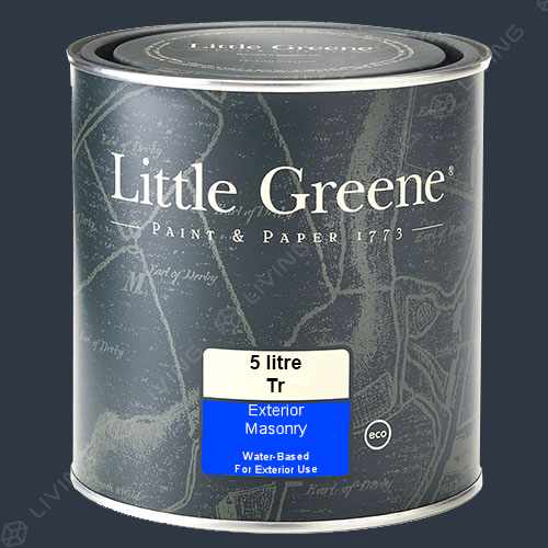 картинка Краска Little Greene Exterior Masonry цвет Dock Blue №252 от LIVING