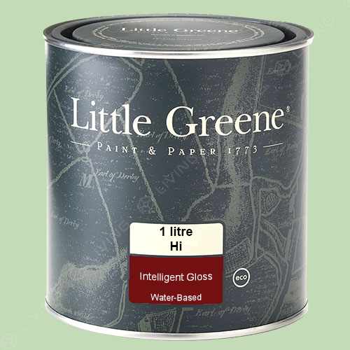 картинка Краска Little Greene Acrylic Gloss (Intelligent Gloss) цвет Cupboard Green №201 от LIVING