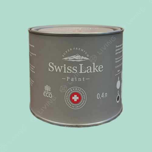 картинка Краска Swiss Lake Wall Comfort 7 цвет SPRITE TWIST №2386 от LIVING