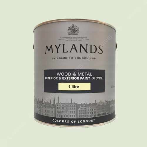 картинка Краска Mylands Wood&metal Gloss цвет St James №40 от LIVING