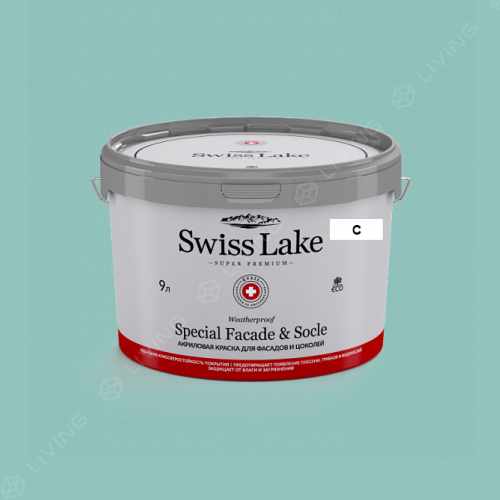 картинка Краска Swiss Lake Special Faсade & Socle цвет CRYSTAL GEM №2411 от LIVING