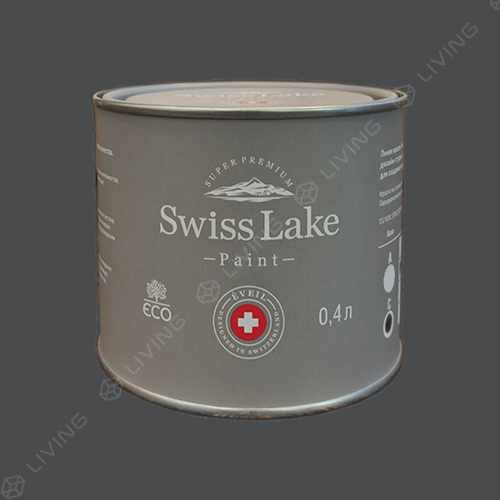 картинка Краска Swiss Lake Wall Comfort 7 цвет black jack №2937 от LIVING