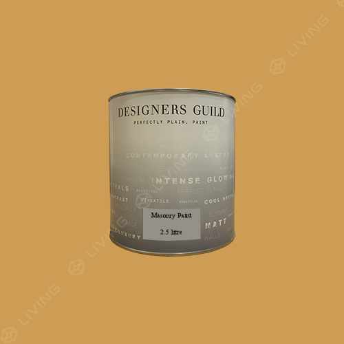 картинка Краска Designers Guild Masonry Paint цвет Norfolk Gold №169 от LIVING