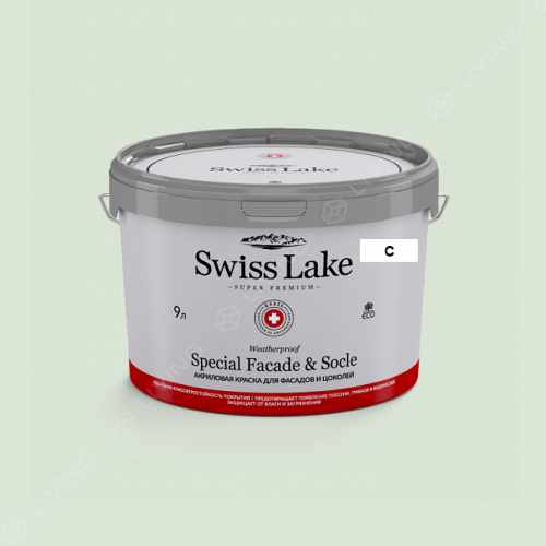 картинка Краска Swiss Lake Special Faсade & Socle цвет solana №2440 от LIVING